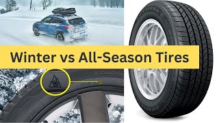 Winter Tires vs AllSeason Tires When AllSeason Tires On Your Subaru Is The Worst Idea in Winter [upl. by Airun]