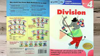 Kumon Math Workbooks Grade 4 Division [upl. by Ardnazil]