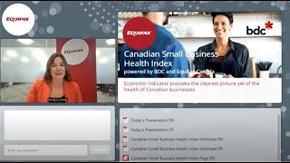 Canadian Small Business Health Index Webinar [upl. by Akkimat67]