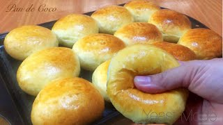 PAN DE COCO very soft easy recipe [upl. by Meeharb]