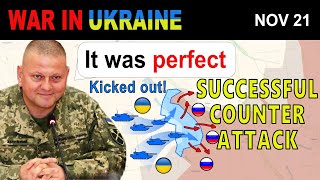 21 Nov POINTBLANK TANK RAID Russian Soldiers ERADICATED  War in Ukraine Explained [upl. by Mendy]