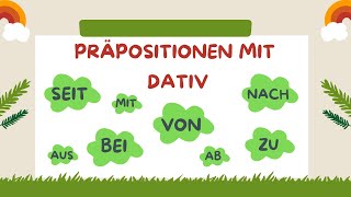 Präpositionen mit Dativ  Deutsch lernen [upl. by Delano]