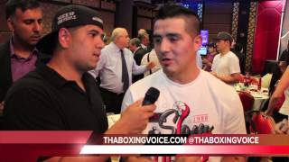 BRANDON RIOS TALKS DANNY GARCIA VS LUCAS MATTHYSSE [upl. by Ylreveb]