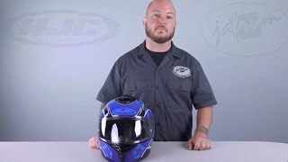 HJC IS17 Helmet Review at Jafrumcom [upl. by Airamat]