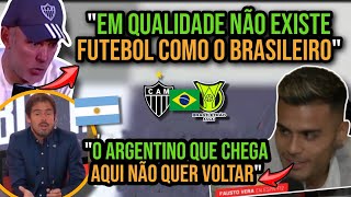 ARGENTINOS DO ATLÉTICOMG ASSUSTARAM IMPRENSA ARGENTINA quotBRASILEIRÃO Équot FAUSTO VERA E GABY MILITO [upl. by Riannon]