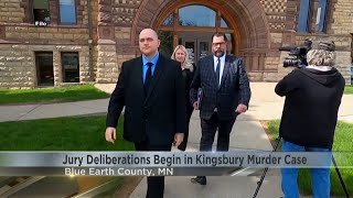 Jury deliberations begin in Kingsbury murder case [upl. by Phylis]