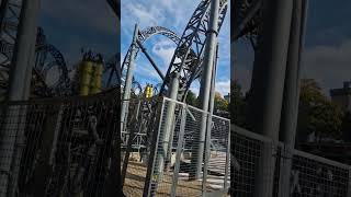 The smiler  alton towers 📍 smile altontowers smiler themeparks rollercoaster scary coaster [upl. by Gaylor]