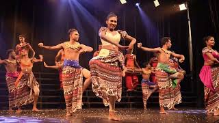 GETA BERA WARUNA  ගැටබෙර වරුණ  THEI 4  CHALANA DANCE FOUNDATION [upl. by Alyahsat670]