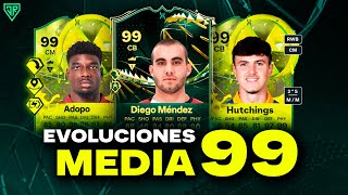 😱 EVOLUCIONES MEDIA 99🏆Como CONSEGUIRLAS en EA FC 24 [upl. by Maryrose]