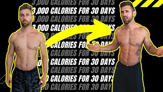 I ate 3000 CALORIES A DAY for 30 DAYS  SHOCKING RESULTS [upl. by Varipapa]