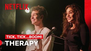 Andrew Garfield and Vanessa Hudgens Perform Therapy  tick tickBOOM  Netflix [upl. by Anel]