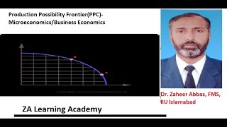 Production Possibility Frontier PPF [upl. by Schramke]