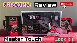 UNBOXING REVIEW amp COOK WITH WEBER MASTER TOUCH GBS E5750  THE BEST CHARCOAL BBQ EVER [upl. by Ecnirp]