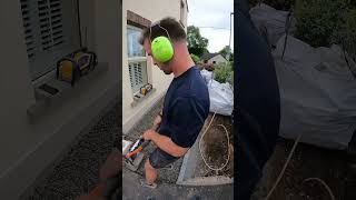 DIY Patio Laying Paving Stones Like a Pro garden howto handmade outdoors plants harvest [upl. by Ardnuahs843]