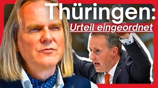 Urteil zum Thüringer Landtag  Diskontinuität und Strategem 23  Prof Dr Christian Rieck [upl. by Chessa]