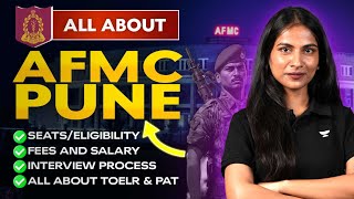 All About AFMC Pune 🔥  How to get Admission in AFMC Pune   AFMC Cutoff NEET 2024 🎯 [upl. by Isabella841]