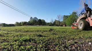 TALL Grass Mowing in the SPRING  Ferris ISX 2200 zero turn mower [upl. by Mercy]