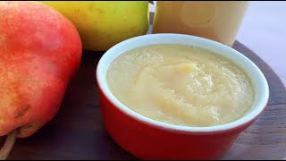 👉 Compote Pomme Poire Banane SANS sucre ajouté 🍎🍐🍌 idéale pour bébé [upl. by Derrej]