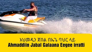 አህመዲን ጀበል በኤጌ ባህር ላይ Ahmaddiin Jabal Galaana Eegee irratti [upl. by Fabozzi248]