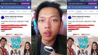 Bayu Skak Marah Film YOWIS BEN nya dibajak dan link nya di sebarkan DI facebook [upl. by Emoraj]