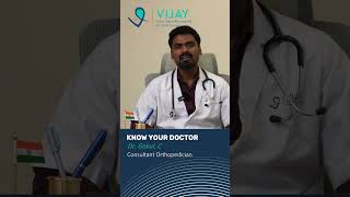 Know Your Doctor Dr Gokul C  Expert Orthopedic Surgeon Restoring Mobility [upl. by Atiekram]