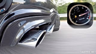 2012 Mercedes C63 AMG W204 with Milltek DECAT PURE EXHAUST NOTE  M156 62 NA V8 Engine Sounds [upl. by Yrnehnhoj]