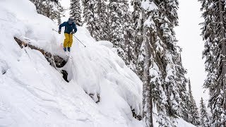 Powder Skiing at Revelstoke Mountain Resort  Revelstoke BC [upl. by Naryb]