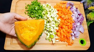 Recette Soupe Aux Légumes de la Cuisine Marocaine [upl. by Enomys276]