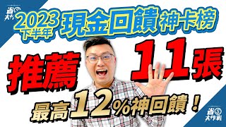 【2023下半年現金回饋神卡榜】推薦11張現金回饋卡：富邦Costco卡華南SnY卡將來將將卡玉山熊本熊永豐SPORT卡聯邦吉鶴卡永豐大戶台新GOGO卡聯邦渣打LINEBank卡 [upl. by Kellina]