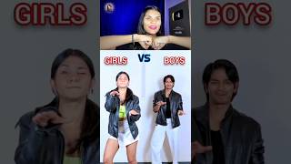 GIRLS VS BOYS DANCE 16 song dance short [upl. by Ssidnac]