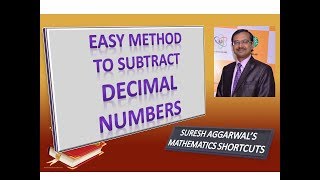 Trick 158  Shortcut to Subtract Decimal Numbers Easily [upl. by Rovelli516]