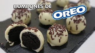 Trufas o Bombones de Oreo  Con solo 3 ingredientes [upl. by Ennirak874]