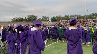 Passaic Prep Graduation  hat tossing 2023 [upl. by Lallage]