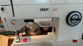 Pfaff 1222 sewing machine timing repair [upl. by Shelton]