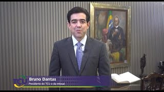 Ministro Bruno Dantas Presidencia INTOSAI [upl. by Aivirt914]