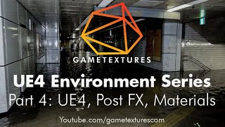 GameTextures Unreal Environment Series Flooded Subway Part 4 [upl. by Jackelyn657]