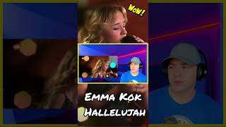 Emma Kok Reaction  Hallelujah emmakok [upl. by Keifer]