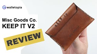 Misc Goods Co wallet the V2 is simple but monster capacity [upl. by Haimehen546]