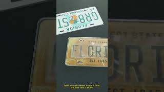 License plate blur [upl. by Aramoy]