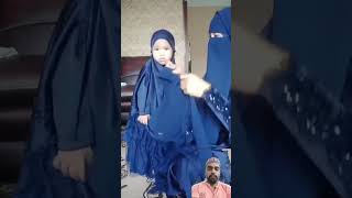 Mashallah beautiful hijab with niqab tutorial [upl. by Bruning]