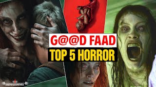 Top 7 Hollywood Horror Movies Watch Alone  Best Horror Movies On Netflix  Nagvanshireview [upl. by Eitsrik188]