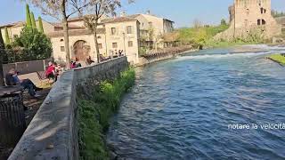 Borghetto di Valeggio acqua [upl. by Arrekahs]