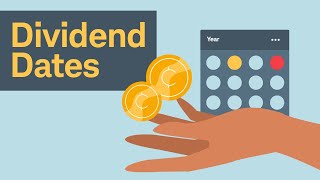 Dividend Dates Explained [upl. by Arytal822]