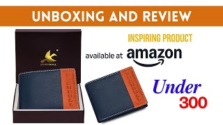 HORNBULL Taylor Blue Leather Wallet for Men  Mens wallet under 300  Buy Link In Description [upl. by Judah]