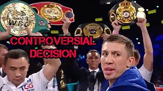 Gennady Golovkins Controversial Draw Decision  CANELO ALVAREZ vs GENNADY GOLOVKIN Highlights [upl. by Norym]