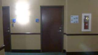 Awesome Otis Series 5 elevators amp hotel room tour at Holiday Inn Express amp Suites in Mobile AL [upl. by Hnib]