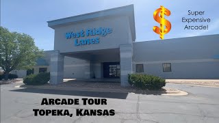 West Ridge Lanes Arcade Tour  Topeka Kansas [upl. by Armillda615]