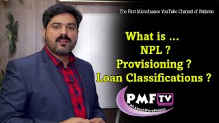 Non Performing Loans Loan Losses Provision Loan Classifications [upl. by Otrepur]