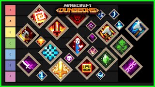 I Rank EVERY MELEE ENCHANTMENT  Minecraft Dungeons [upl. by Benetta]