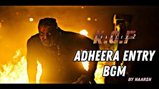 Adheera entry bgm kgf chapter 2 kgf chapter 2 bgm  sanjay dutt [upl. by Mahgirb677]